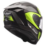 LS2 FF817 CHALLENGER II VIPER Gloss Grey H-V Yellow - Micasco.es - Tu tienda de cascos de moto