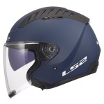Casco jet LS2 OF600 Copter II NAVY BLUE Matt - Micasco.es - Tu tienda de cascos de moto