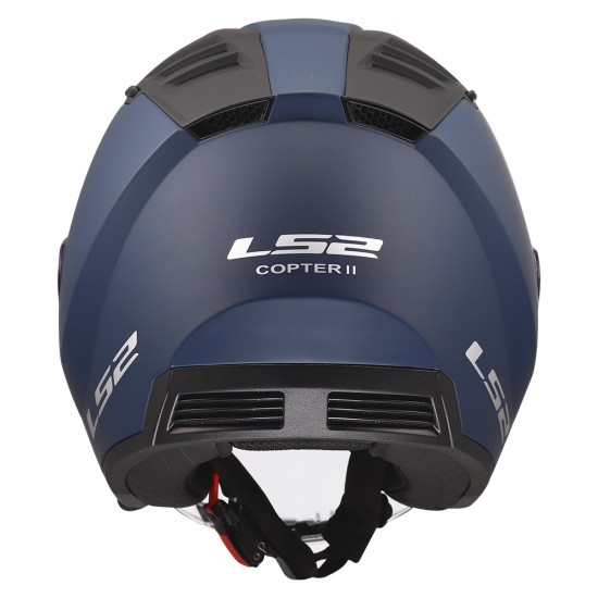 Casco jet LS2 OF600 Copter II NAVY BLUE Matt - Micasco.es - Tu tienda de cascos de moto