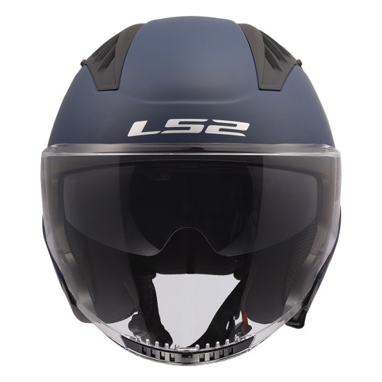 Casco jet LS2 OF600 Copter II NAVY BLUE Matt - Micasco.es - Tu tienda de cascos de moto