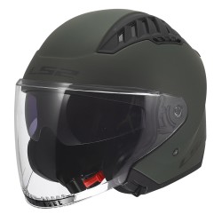 Casco jet LS2 OF600 Copter II MILITARY GREEN Matt