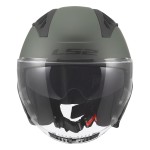 Casco jet LS2 OF600 Copter II MILITARY GREEN Matt - Micasco.es - Tu tienda de cascos de moto
