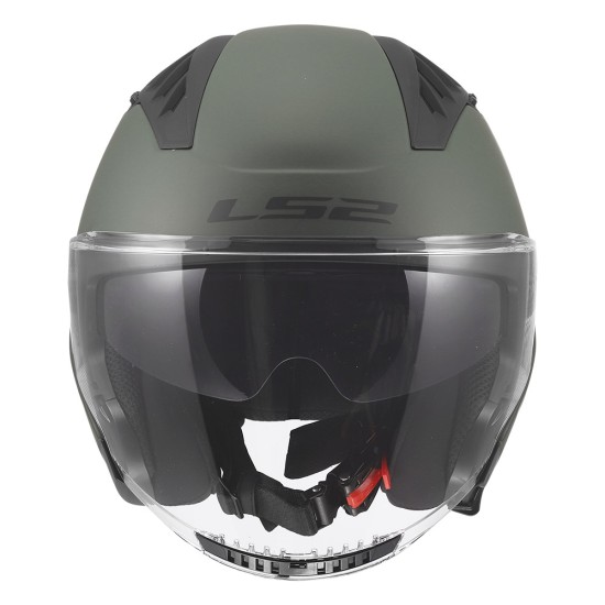 Casco jet LS2 OF600 Copter II MILITARY GREEN Matt - Micasco.es - Tu tienda de cascos de moto