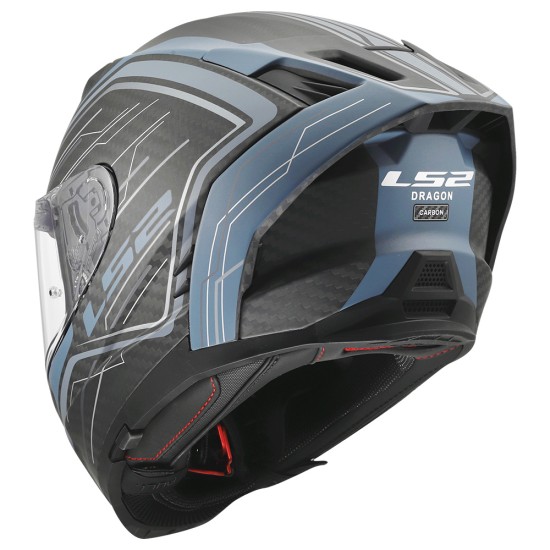 Casco integral LS2 FF807 DRAGON SUBIC Matt Blue Petrol - Micasco.es - Tu tienda de cascos de moto