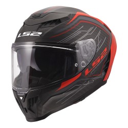 Casco integral LS2 FF807 DRAGON SUBIC Matt Red