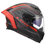 Casco integral LS2 FF807 DRAGON SUBIC Matt Red - Micasco.es - Tu tienda de cascos de moto