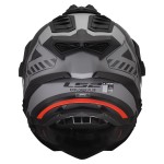 LS2 MX701 EXPLORER HEXA Matt Black Red Grey - Micasco.es - Tu tienda de cascos de moto