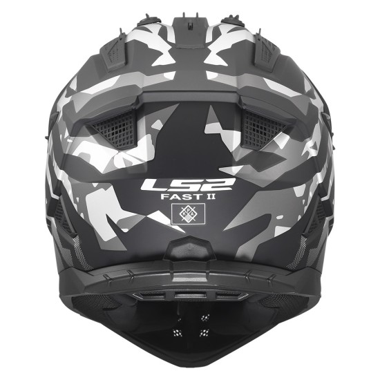 LS2 MX708 FAST II GROTESK Matt Black Grey - Micasco.es LS2 MX708 FAST II GROTESK Matt Black Grey - Micasco.es - Tu tienda de cascos de moto