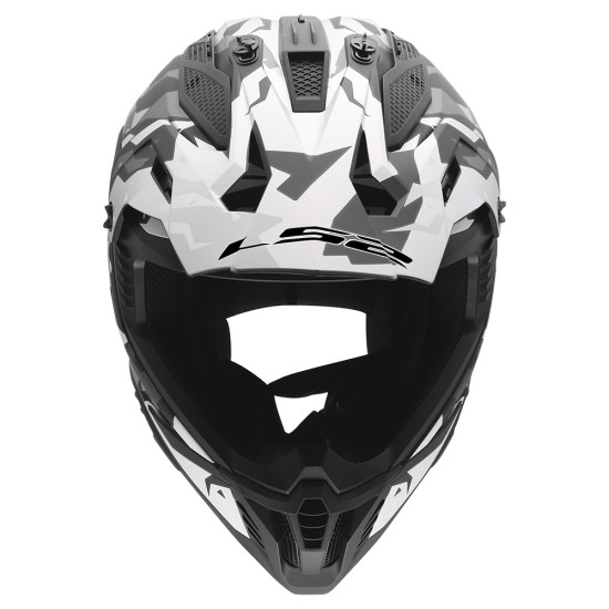 LS2 MX708 FAST II GROTESK Matt Black Grey - Micasco.es LS2 MX708 FAST II GROTESK Matt Black Grey - Micasco.es - Tu tienda de cascos de moto