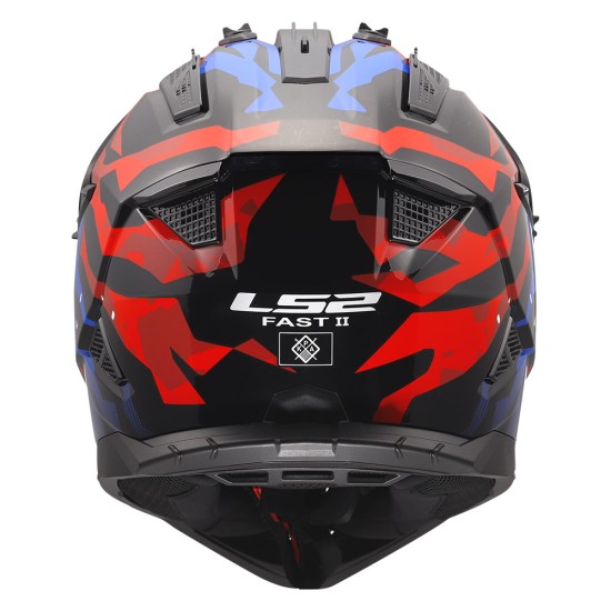 LS2 MX708 FAST II GROTESK Gloss White Blue Red - Micasco.es LS2 MX708 FAST II GROTESK Gloss White Blue Red - Micasco.es - Tu tienda de cascos de moto