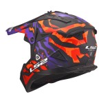 LS2 MX708 FAST II GROTESK Matt Purple Orange - Micasco.es LS2 MX708 FAST II GROTESK Matt Purple Orange - Micasco.es - Tu tienda de cascos de moto