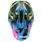 LS2 MX708 FAST II GROTESK Gloss Blue Pink Green - Micasco.es LS2 MX708 FAST II GROTESK Gloss Blue Pink Green - Micasco.es - Tu tienda de cascos de moto