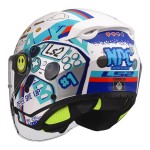Casco infantil LS2 OF622 FUNNY II NEXT LEVEL Gloss White - Micasco.es - Tu tienda de cascos de moto