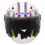 Casco infantil LS2 OF622 FUNNY II NEXT LEVEL Gloss White - Micasco.es - Tu tienda de cascos de moto