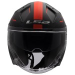 LS2 OF603 INFINITY II VEYRON Matt Black Grey Red - Micasco.es - Tu tienda de cascos de moto