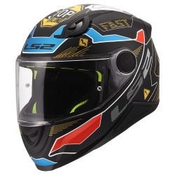 Casco infantil LS2 FF812 KID ZERO Matt Grey Red