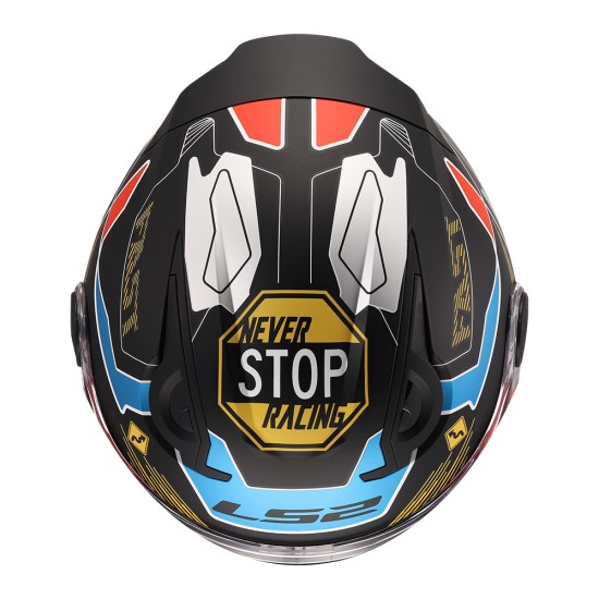 Casco infantil LS2 FF812 KID ZERO Matt Grey Red - Micasco.es - Tu tienda de cascos de moto