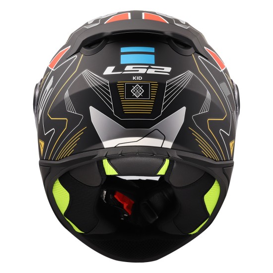 Casco infantil LS2 FF812 KID ZERO Matt Grey Red - Micasco.es - Tu tienda de cascos de moto