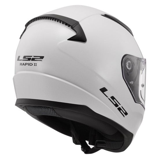 Casco LS2 FF820 Rapid III WHITE Gloss - Micasco.es Casco LS2 FF820 Rapid III WHITE Gloss - Micasco.es - Tu tienda de cascos de moto