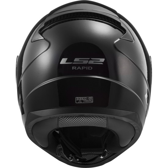 Casco LS2 FF820 Rapid III BLACK Gloss - Micasco.es - Tu tienda de cascos de moto