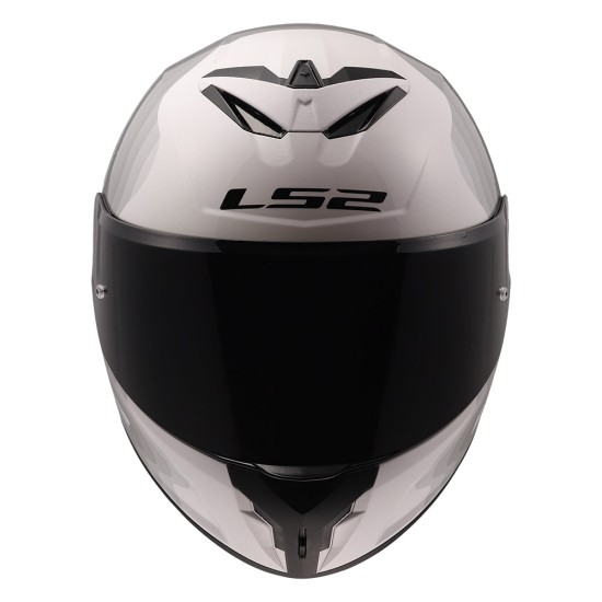 Casco LS2 FF820 Rapid III FLOW Gloss White Grey - Micasco.es - Tu tienda de cascos de moto