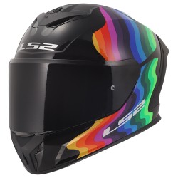 Casco LS2 FF820 Rapid III FLOW Gloss Black Multi