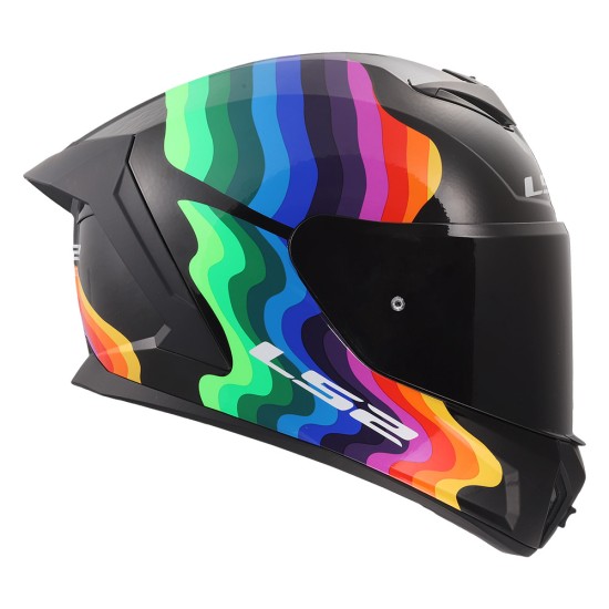 Casco LS2 FF820 Rapid III FLOW Gloss Black Multi - Micasco.es - Tu tienda de cascos de moto