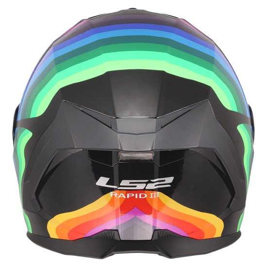 Casco LS2 FF820 Rapid III FLOW Gloss Black Multi - Micasco.es - Tu tienda de cascos de moto