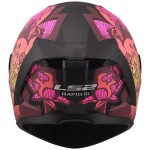 Casco LS2 FF820 Rapid III POPPIES II Matt Black Pink - Micasco.es - Tu tienda de cascos de moto