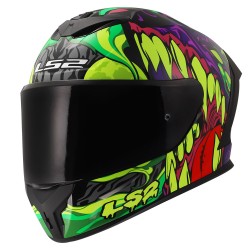 Casco LS2 FF820 Rapid III LYCANT Gloss Purple Green