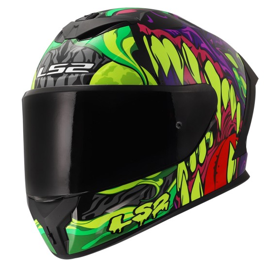 Casco LS2 FF820 Rapid III LYCANT Gloss Purple Green - Micasco.es - Tu tienda de cascos de moto