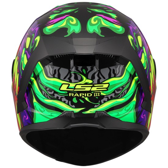 Casco LS2 FF820 Rapid III LYCANT Gloss Purple Green - Micasco.es - Tu tienda de cascos de moto