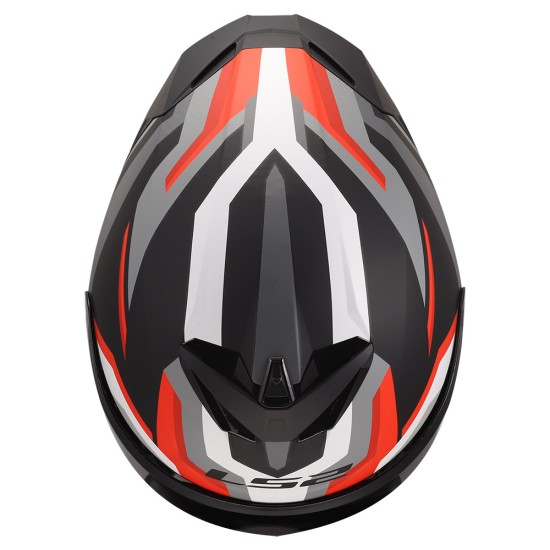 Casco LS2 FF820 Rapid III HYPER Matt Black Red - Micasco.es - Tu tienda de cascos de moto