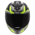 Casco LS2 FF820 Rapid III HYPER Matt Black H-V Yellow - Micasco.es - Tu tienda de cascos de moto