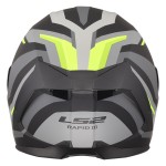 Casco LS2 FF820 Rapid III HYPER Matt Black H-V Yellow - Micasco.es - Tu tienda de cascos de moto