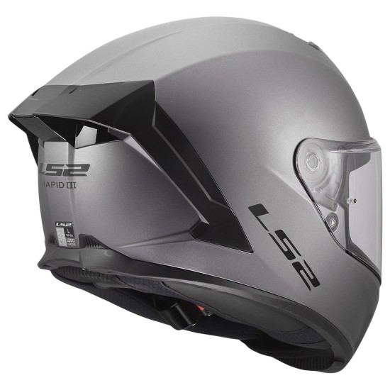 Casco LS2 FF820 Rapid III TITANIUM Matt - Micasco.es - Tu tienda de cascos de moto