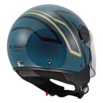 Casco jet LS2 Sphere Lux II MINIM Gloss Blue Teal - Micasco.es - Tu tienda de cascos de moto