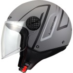 Casco jet LS2 Sphere Lux II MINIM Matt Black Grey - Micasco.es - Tu tienda de cascos de moto