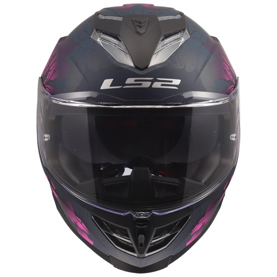 LS2 STORM III BURST Matt Black Pink - Micasco.es - Tu tienda de cascos de moto
