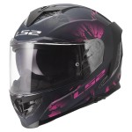 LS2 STORM III BURST Matt Black Pink - Micasco.es - Tu tienda de cascos de moto