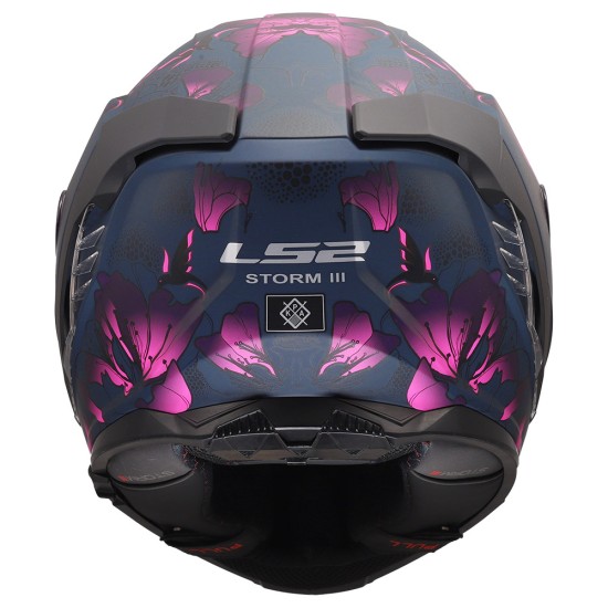 LS2 STORM III BURST Matt Black Pink - Micasco.es - Tu tienda de cascos de moto