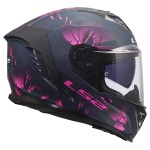 LS2 STORM III BURST Matt Black Pink - Micasco.es - Tu tienda de cascos de moto