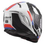 LS2 STORM III SPORTY Gloss White Blue Red - Micasco.es - Tu tienda de cascos de moto