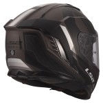 LS2 STORM III SPORTY Matt Black Grey - Micasco.es - Tu tienda de cascos de moto