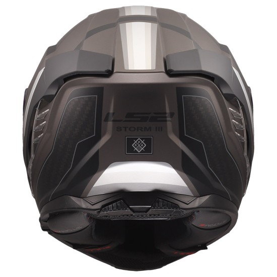 LS2 STORM III SPORTY Matt Black Grey - Micasco.es - Tu tienda de cascos de moto