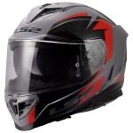 LS2 STORM III DYNAMO Gloss Grey Red - Micasco.es - Tu tienda de cascos de moto