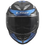 LS2 STORM III KOMAI Matt Black Blue - Micasco.es - Tu tienda de cascos de moto