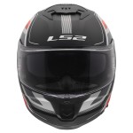 Casco integral LS2 FF808 Stream EVO II VINTAGE Matt Black Grey Red - Micasco.es - Tu tienda de cascos de moto