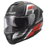 Casco integral LS2 FF808 Stream EVO II VINTAGE Matt Black Grey Red - Micasco.es - Tu tienda de cascos de moto