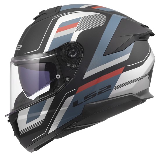 Casco integral LS2 FF808 Stream EVO II VINTAGE Matt Black Petrol - Micasco.es - Tu tienda de cascos de moto